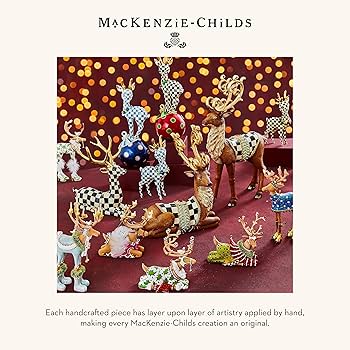 【希少】Patience Brewster ダッシャー トナカイ フィギュア Amazon.com: MACKENZIE-CHILDS Patience Brewster Dash Away Figurine