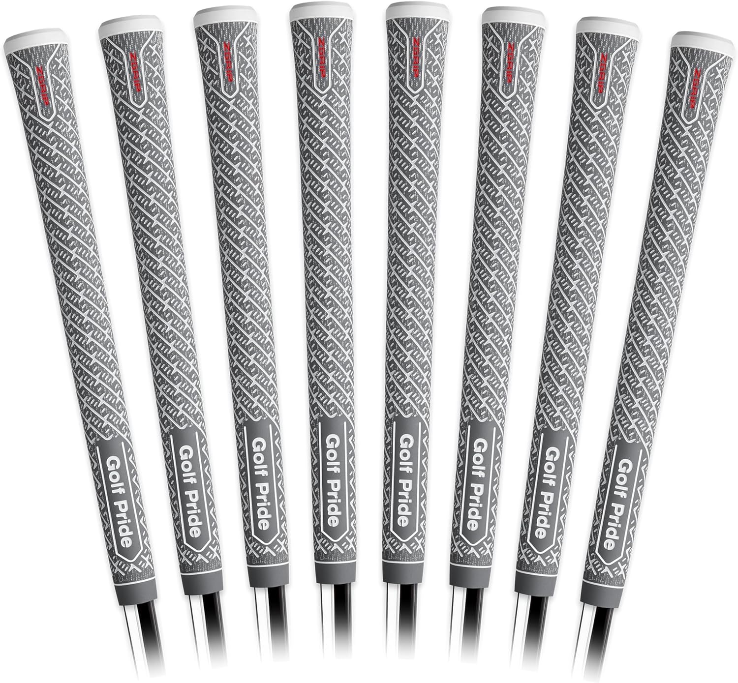 Golf Pride ZGRIP ALIGN MAX Golf Club Grip - Firmest Cord Grip with Raised Ridge Technology - Maximum Feedback & All-Weather Control - Brushed Cotton Cord & Deep Z Texture