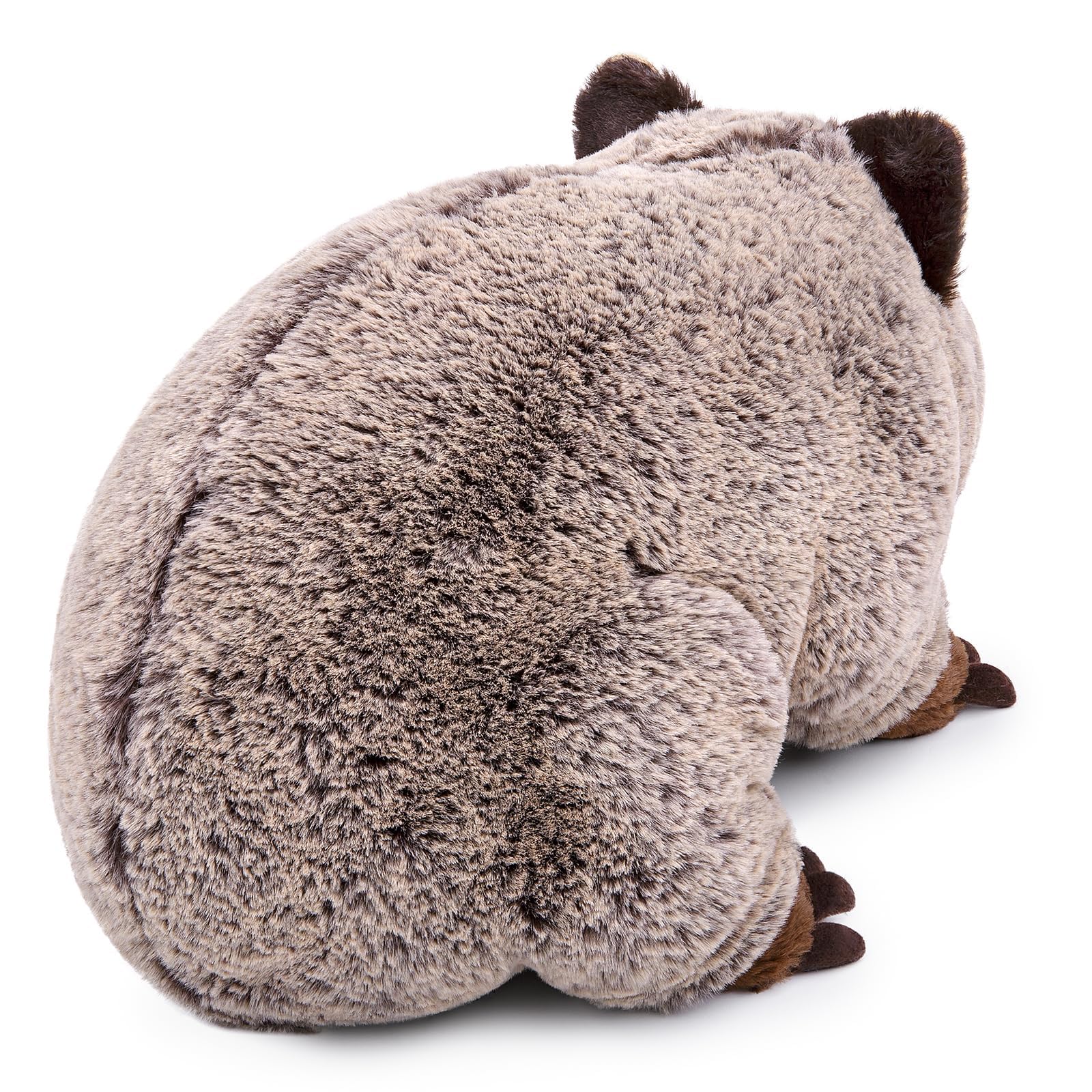 Tiny Heart Children'S Soft Wombat Plush Toy Brown Wombat 11.8” Simulation cute Wombat plush toy Series Stuffed Animal Soft Pillow Christmas,Halloween Decorations - Image 3