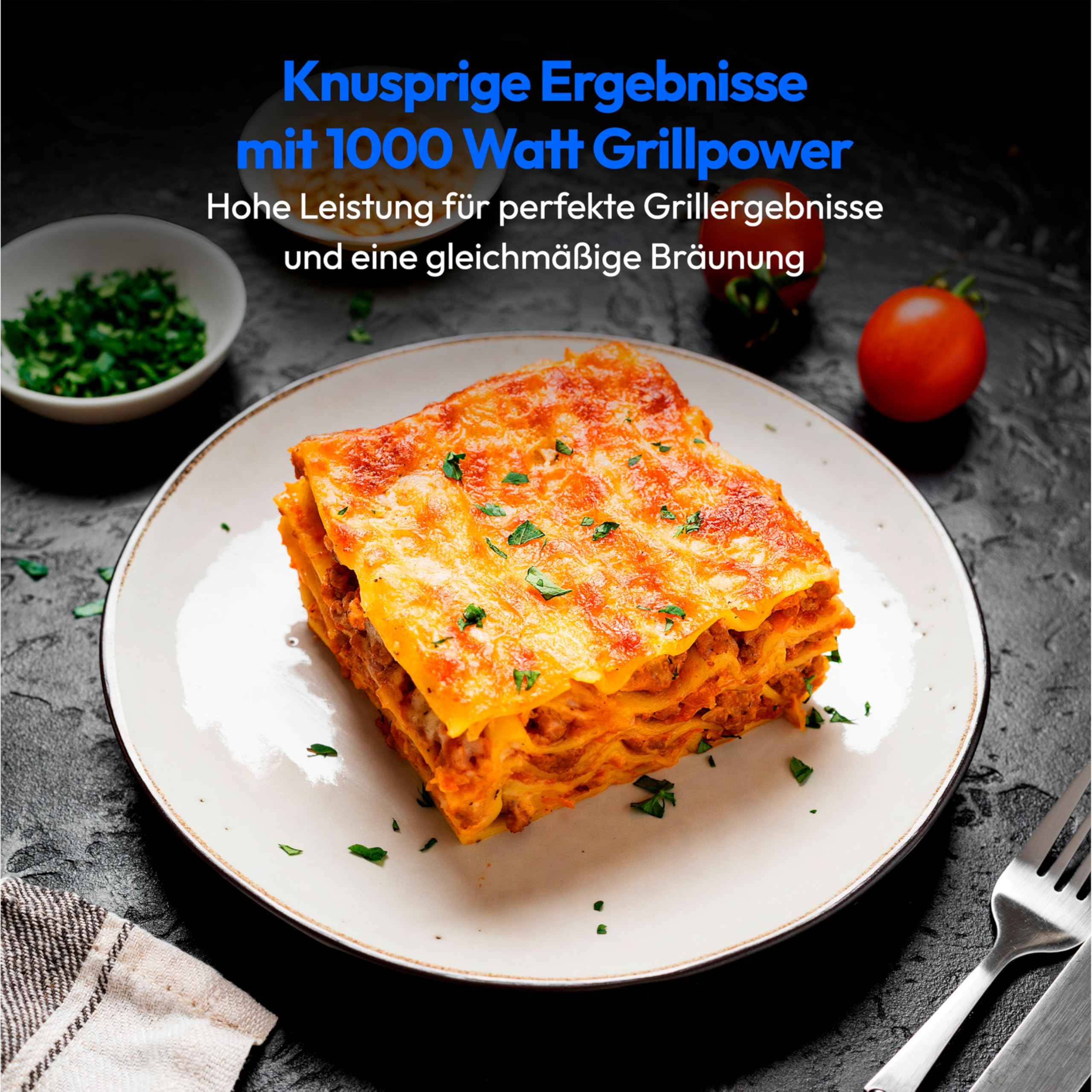 MEDION Mikrowelle mit Grill und Heißluft (23 Liter, 900 Watt, 1000 Watt Grill, 1680 Watt Heißluftfunktion, 11 Automatik-Programme, 5 Leistungsstufen, Auftaufunktion, Edelstahl, MD12031) [MODELL 2025]