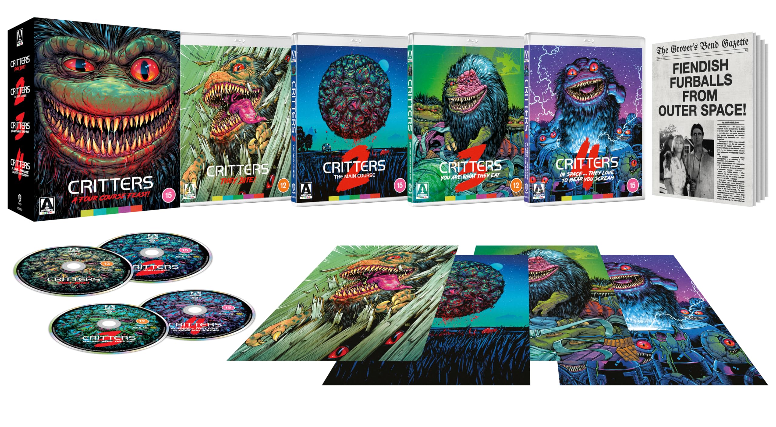 Critters - A Four Course Feast Limited Edition Blu-ray