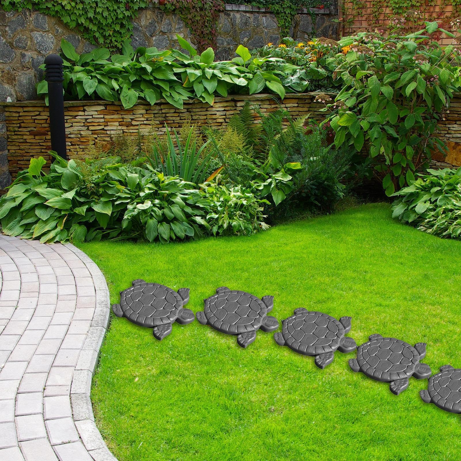 Moule Pour Pas Japonais | Moules Pour Dalles De Jardin En Forme De Tortue - Accessoires De Pavage Tortue Pour Projets Créatifs Terrasse Pelouse Parc Aménagement Paysager