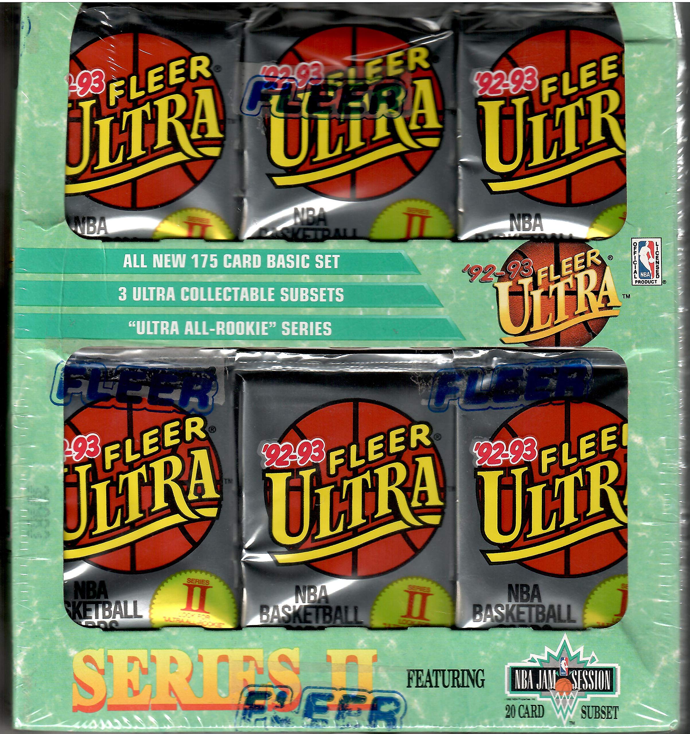 Amazon.com: 1992-93 Fleer Ultra Basketball Series 2 Jumbo
