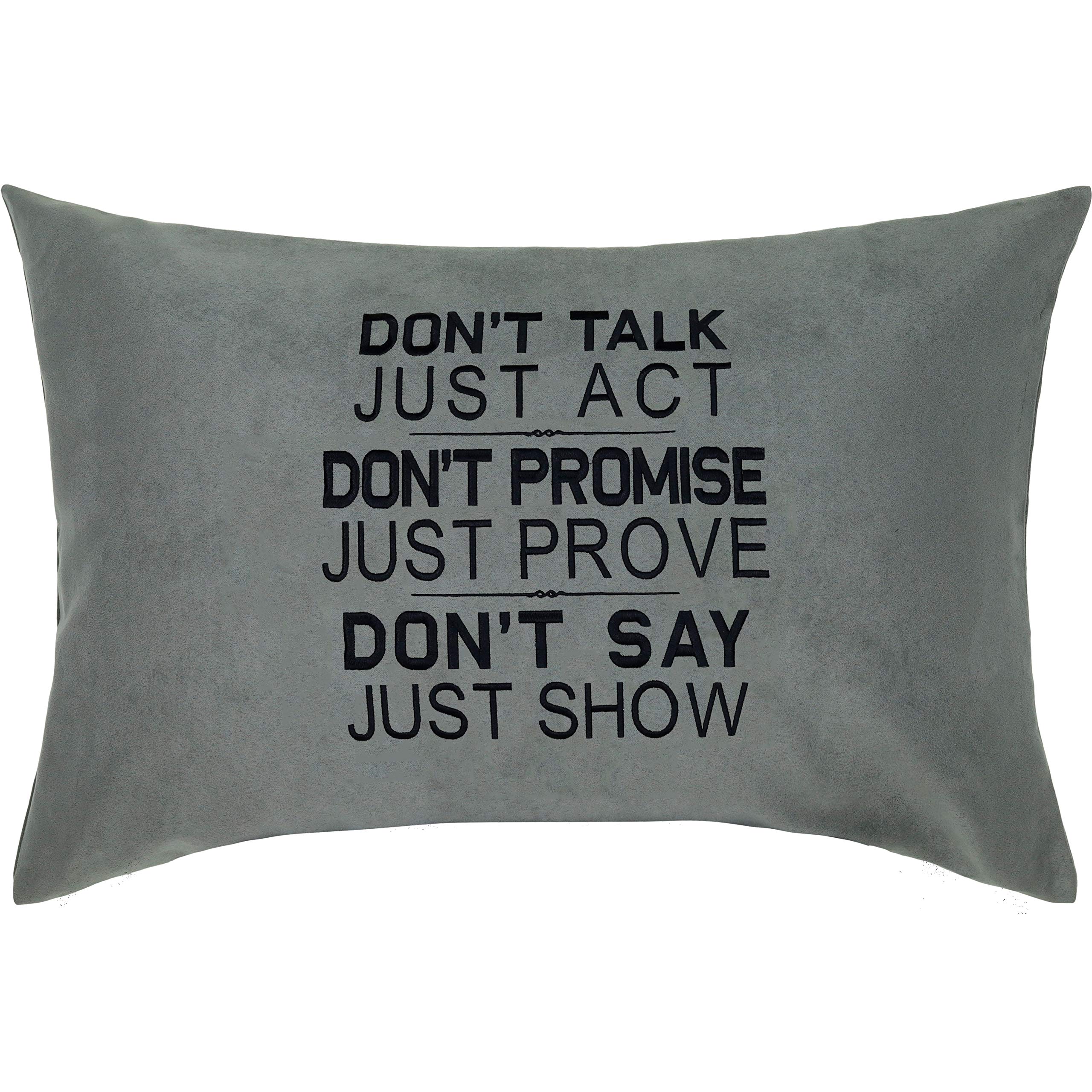 Coussin motivation les employés cadeau idéal chef bureau 40x60cm