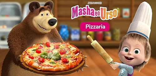 Masha e o Urso: Jogos de pizza! Desfrute de jogos de cozinhar gratis e torne-se um verdadeiro chef e