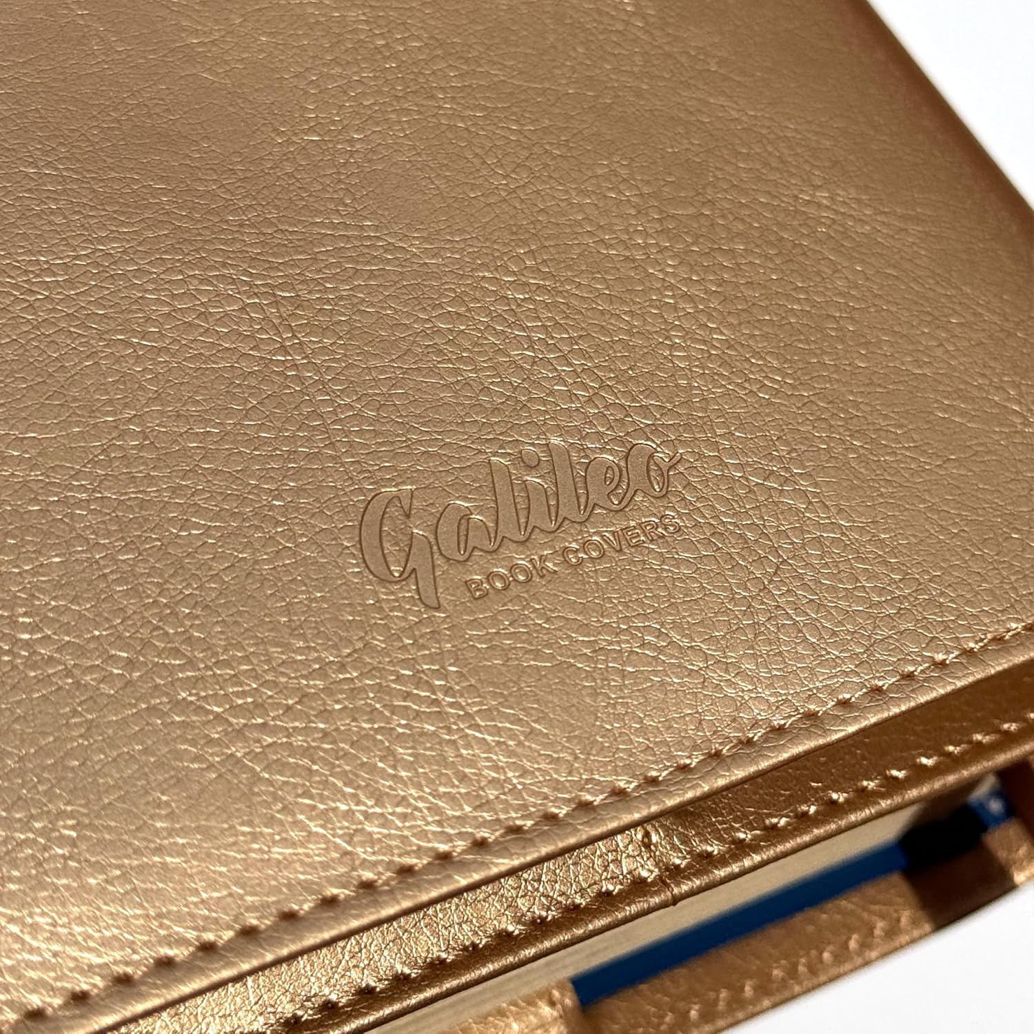 GALILEO® Double AA Big Book Cover & 12 Steps & 12 Traditions | PU Leather | Coin Holder | AA Book Covers for Hardcover | AA Gift | Alcoholics Anonymous (Serenity Prayer/Gold)