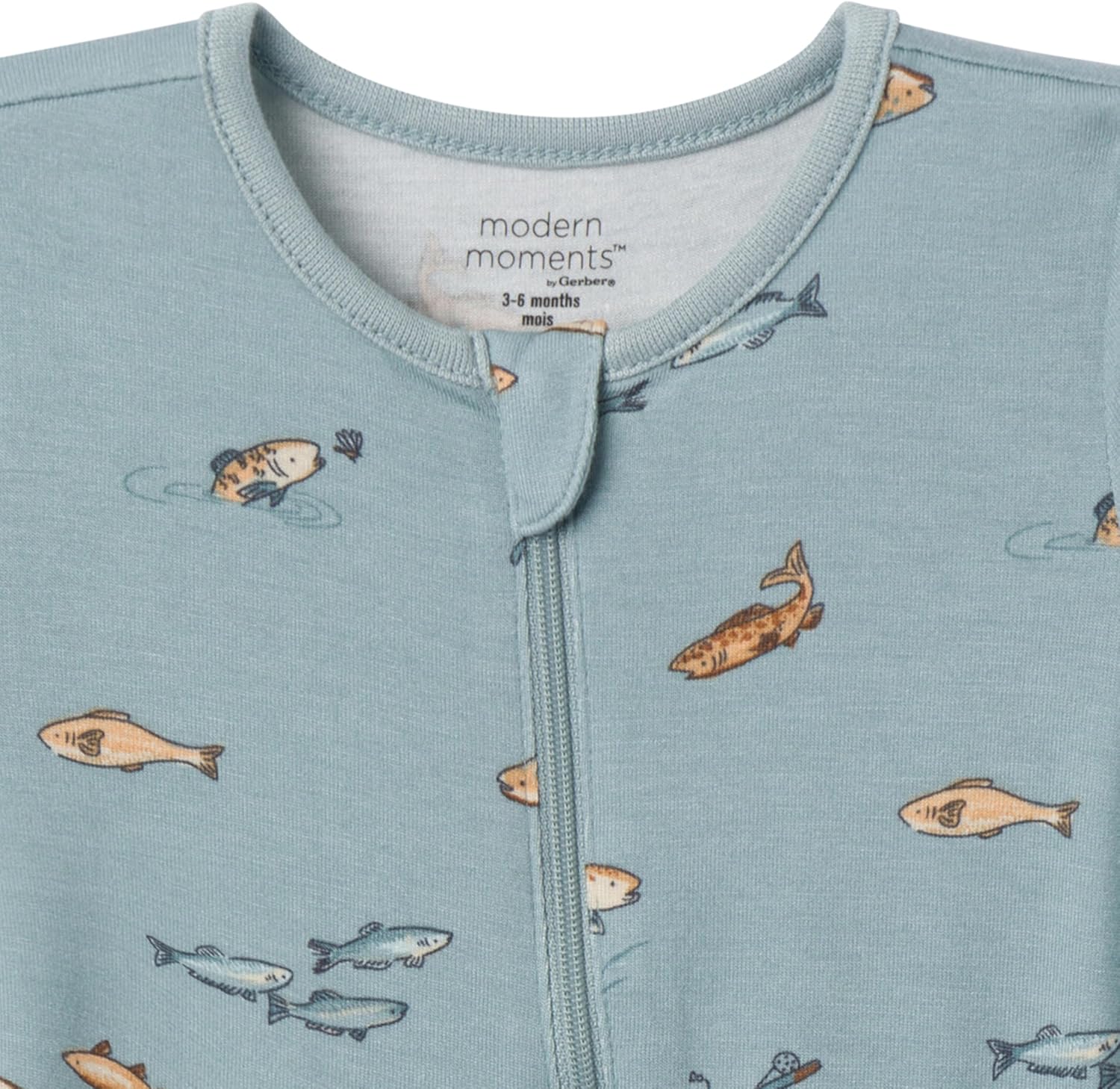 Modern Moments by Gerber Unisex Baby Viscose 2-pack Footless Coveralls - Image 3