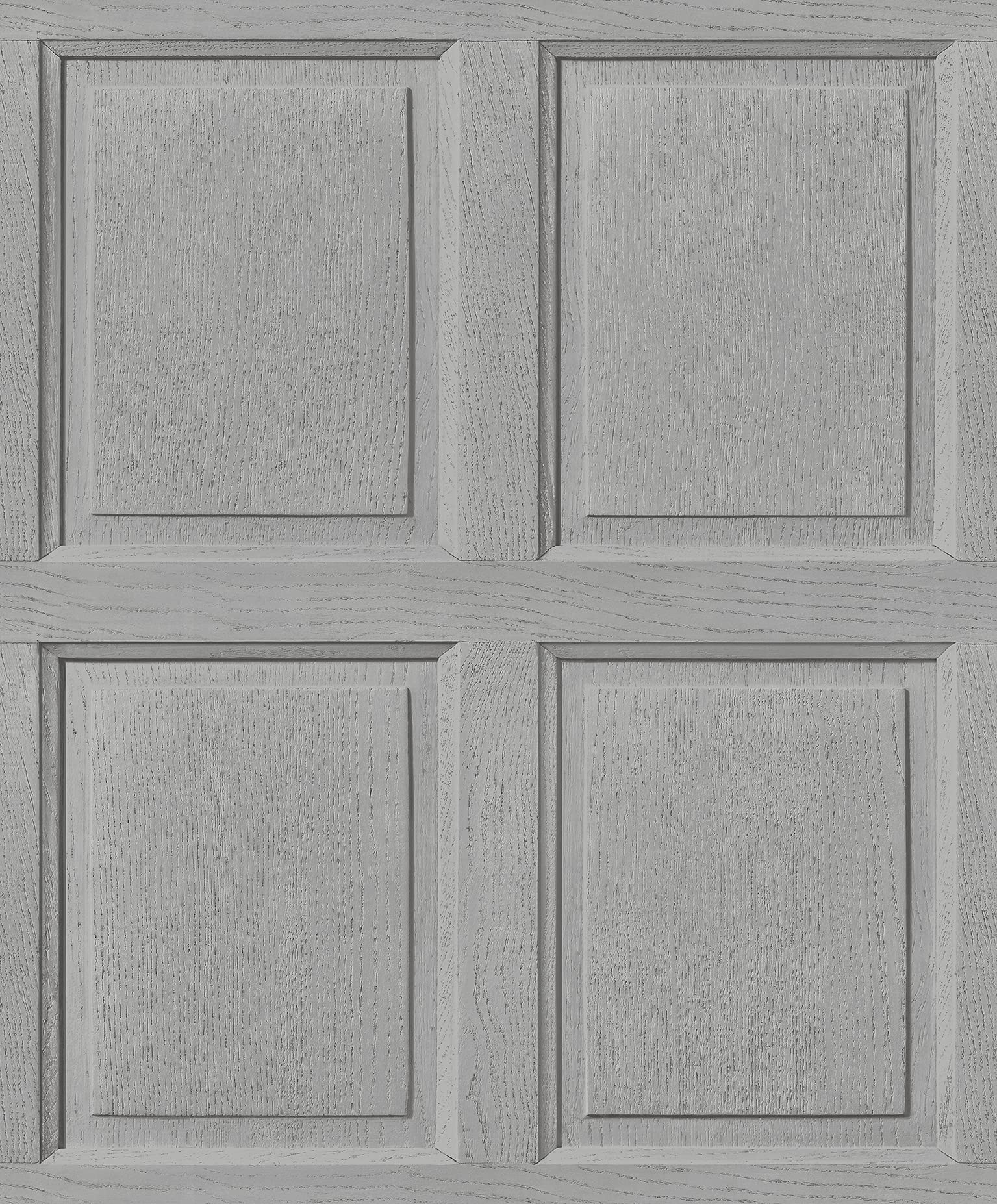 Exclusive New Glamour Modern Wood Panel 3D Effect Wooden Panelling Wallpaper Feature Wall 10m Roll Grey