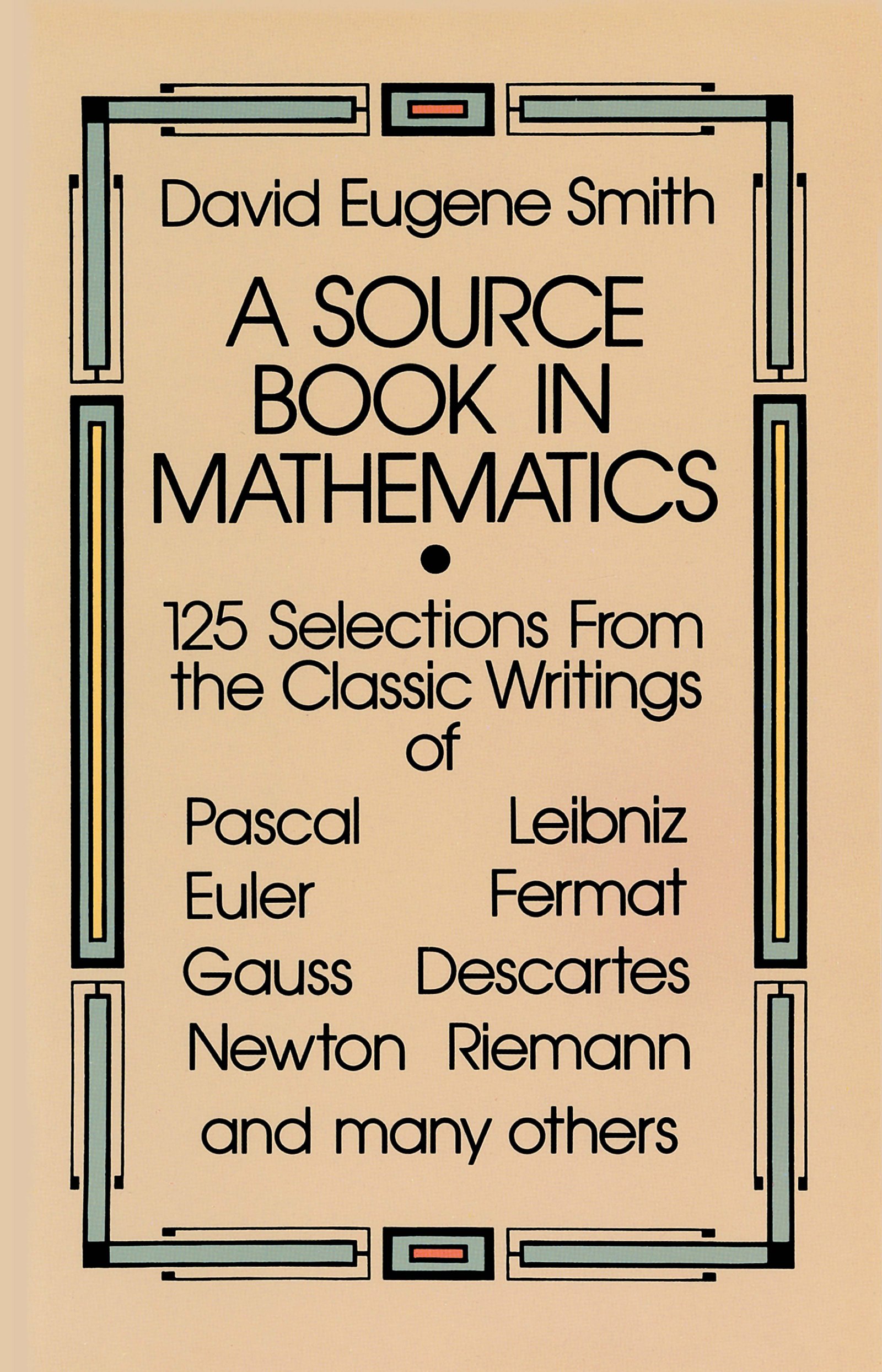 A Source Book in Mathematics (Dover Books on Mathematics)