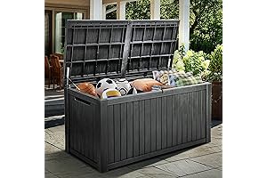 180 Gallon XL Rubber Made Storage Chest