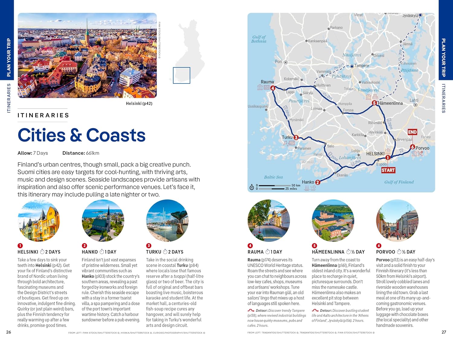 Lonely Planet Finland: Plan the Trip of a Lifetime | Detailed Itineraries & Maps | Insider Tips | Covers Helsinki, Turku, Aland and more (Travel Guide)      Paperback – July 22, 2025