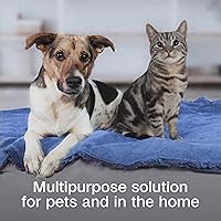 Vista 3 de ADAMS Botanicals Espray para pulgas y garrapatas para mascotas y hogar, para perros, gatos y hogar, 16 onzas