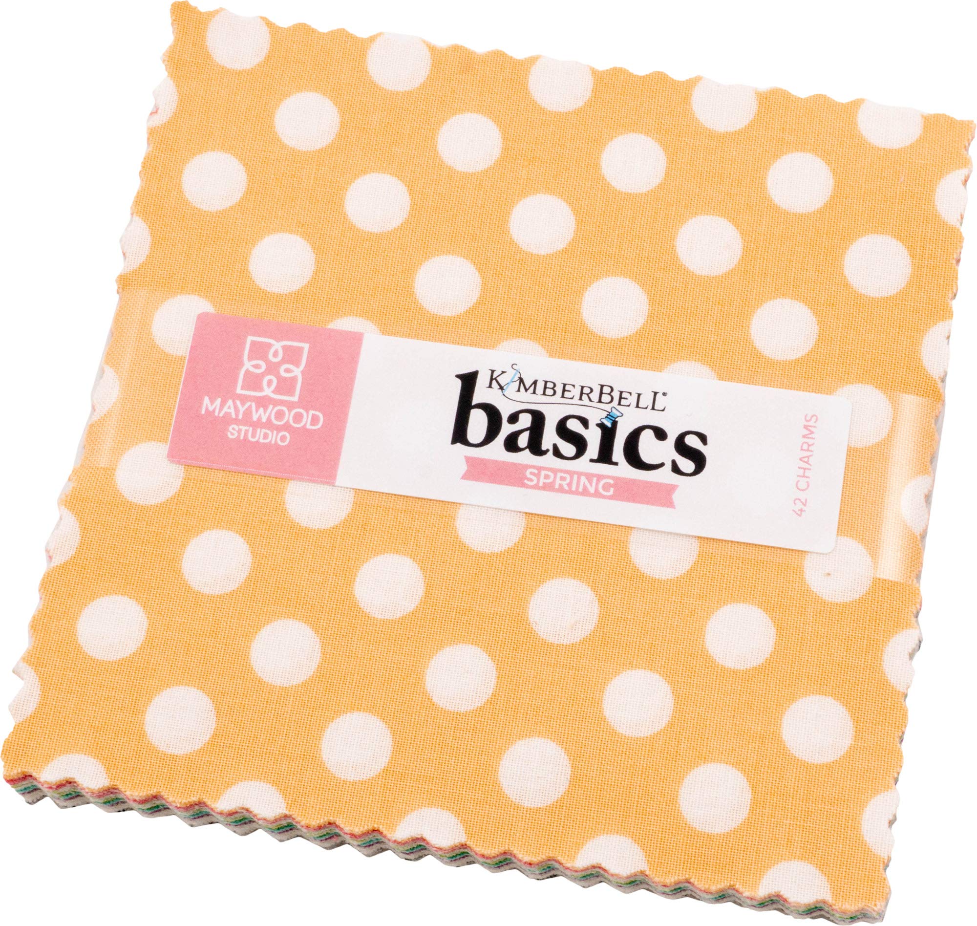 Kim Christopherson KimberBell Basics Kim's Picks Spring Charm Pack 42 5-inch Squares Maywood Studio