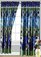 Vista 2 de All American Collection 3 Piece Twin Size Soccer Comforter Set with Furry Friend Included, Matching Sheets and Curtain A