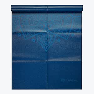 Gaiam Yoga Mat - Folding Travel Fitness &amp; Exercise Mat - Foldable Yoga Mat for All Types of Yoga, Pilates &amp; Floor Workouts (68&#34;L x 24&#34;W x 2mm Thick)