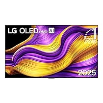LG OLED evo AI G5 TV 55 pollici, Smart TV 4K, Staffa a muro inclusa, Processore α11 Gen2, Brightness Booster Ultimate, webOS con AI, Dolby Vision e Atmos, VRR e GSYNC 4K@165Hz, OLED55G55LW 2025