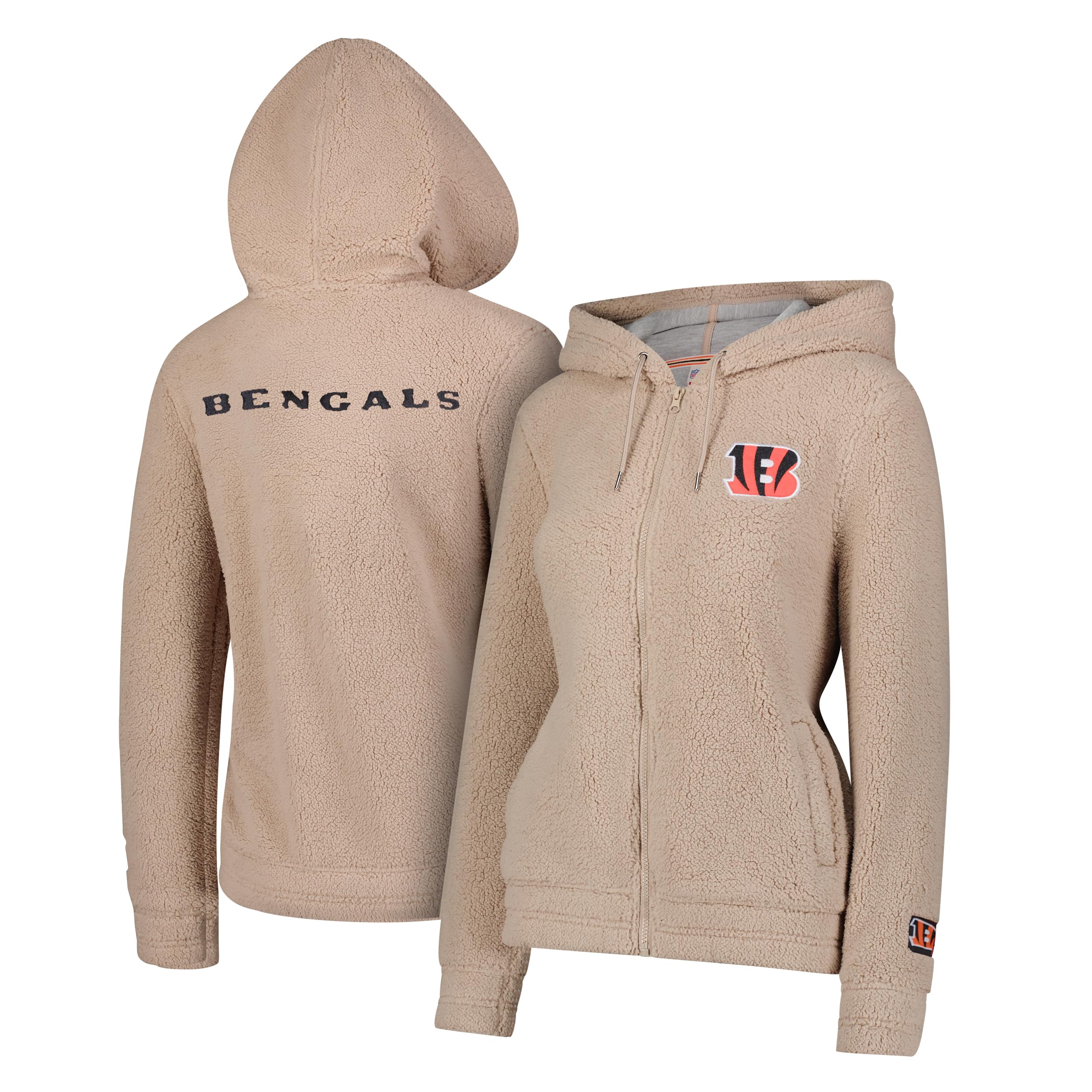 Soft Sherpa Hoodie Jacket with Full Zip for Women by Ultra Game