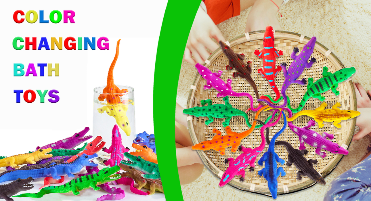 Watch Color Changing Bath Toys﹙ALLIGATOR﹚ on Amazon Live