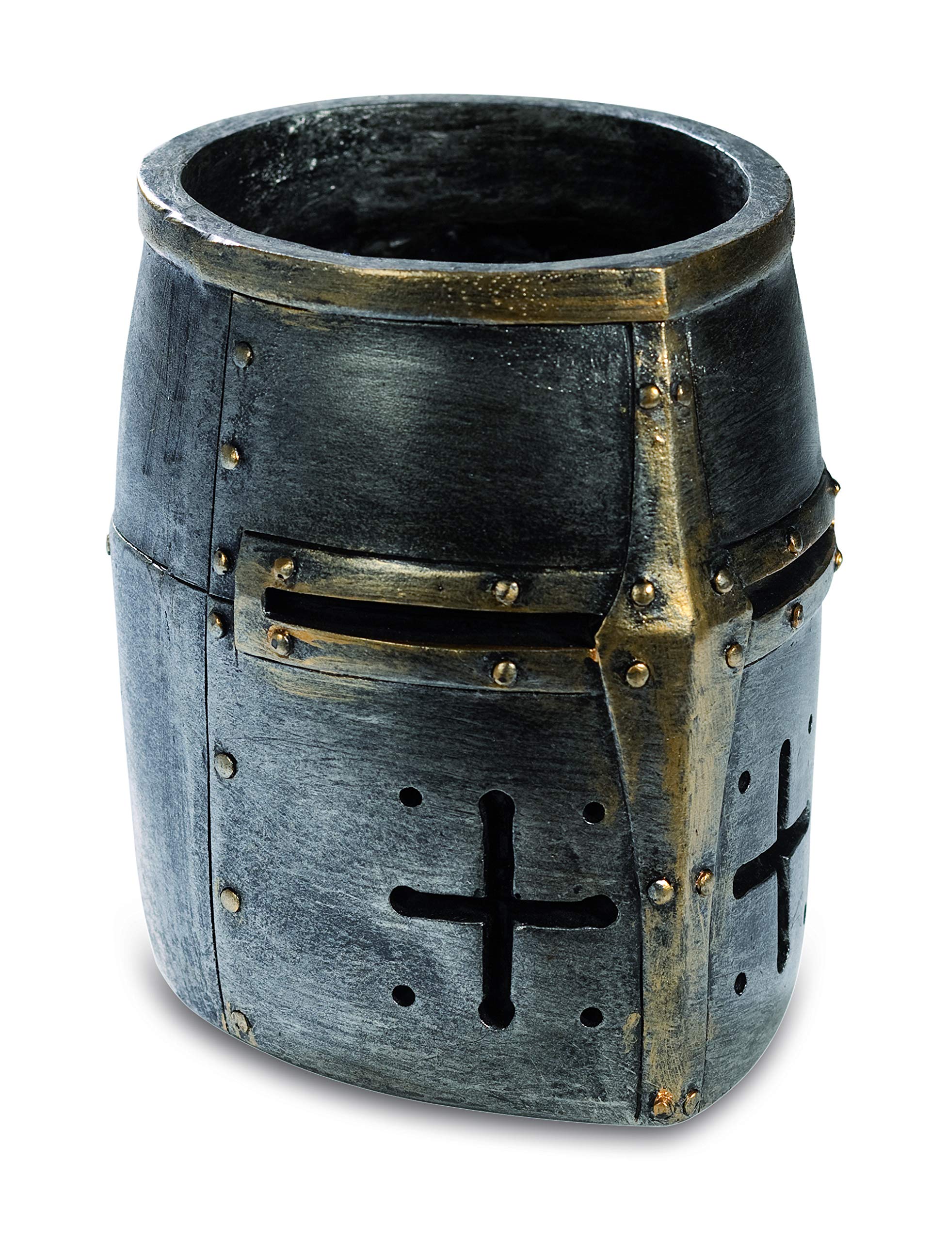 Pot à crayon heaume médiéval, cadeau idéal passionné d'histoire