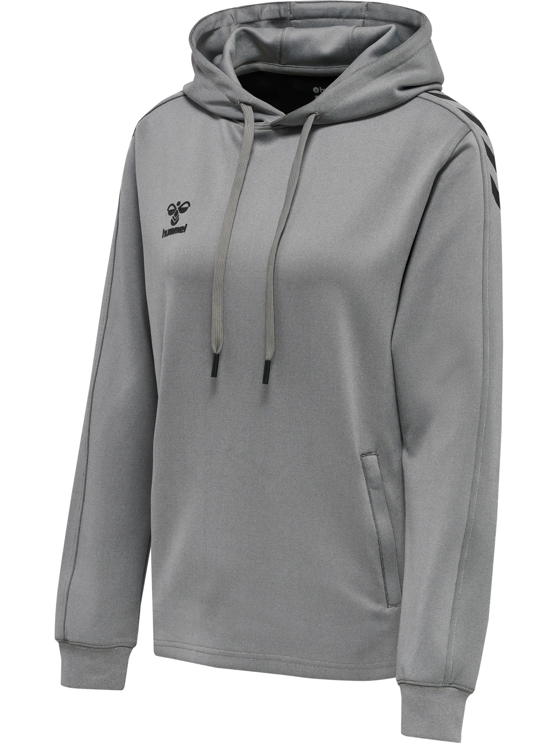 hummel Women's Hmlcore Xk Poly Sweat Hoodie Woman Sweatshirt Grey Melange