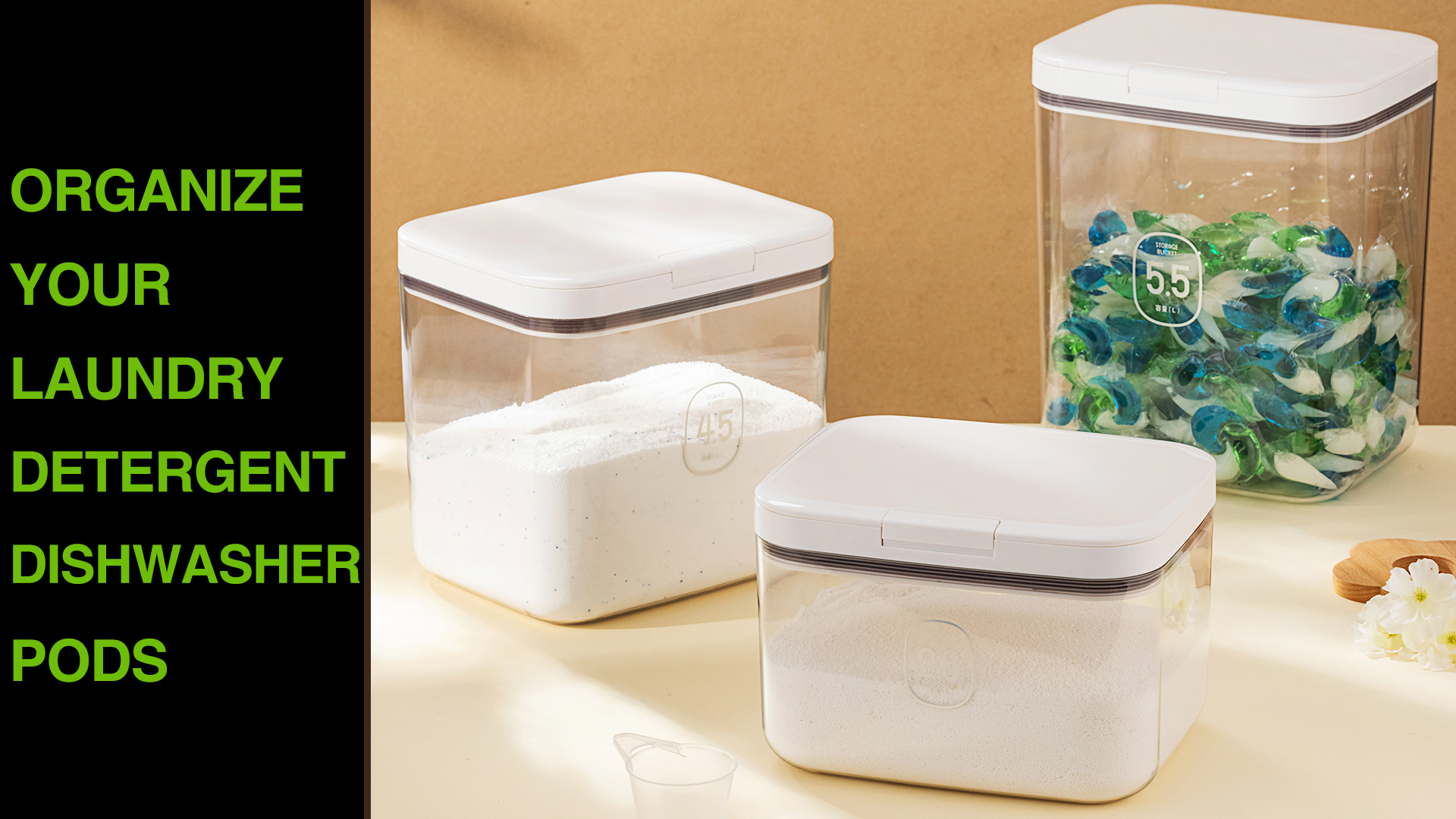 Rice Storage Container Rotatable Rice Dispenser Container - 6-Grid ...