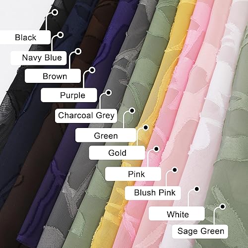 Miniatura 5 de OVZME 2 paneles de cortinas traslúcidas de gasa negra de 72 pulgadas de largo para dormitorio, bolsillo doble para barra, tela ligera y