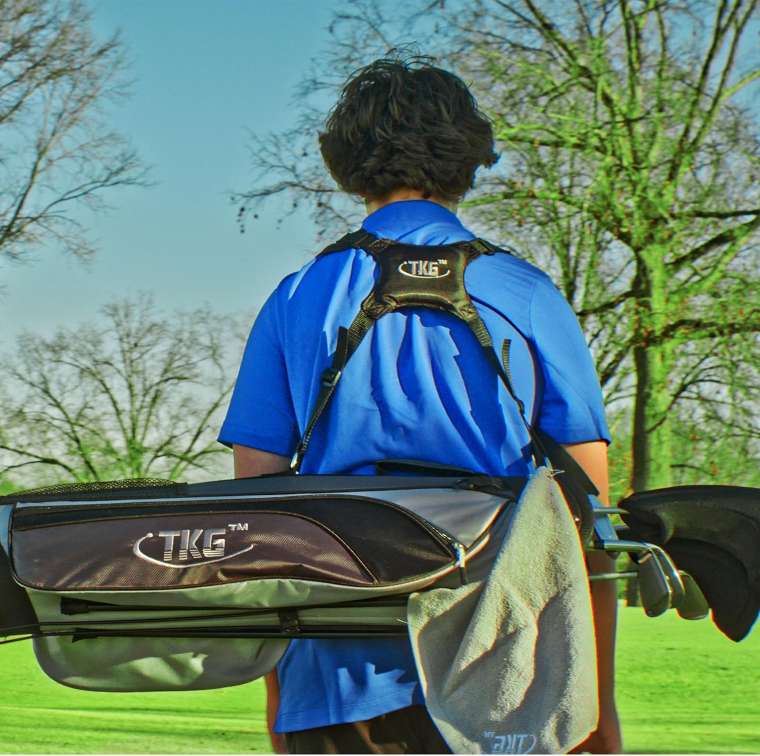 TKG Sports Youth Golf Set - Kids Golf Clubs, Stand Bag, Rain Cover, Glove, Towel, Tees, Balls - Great for Summer Camp Activity, Outdoor Games, and Recreation