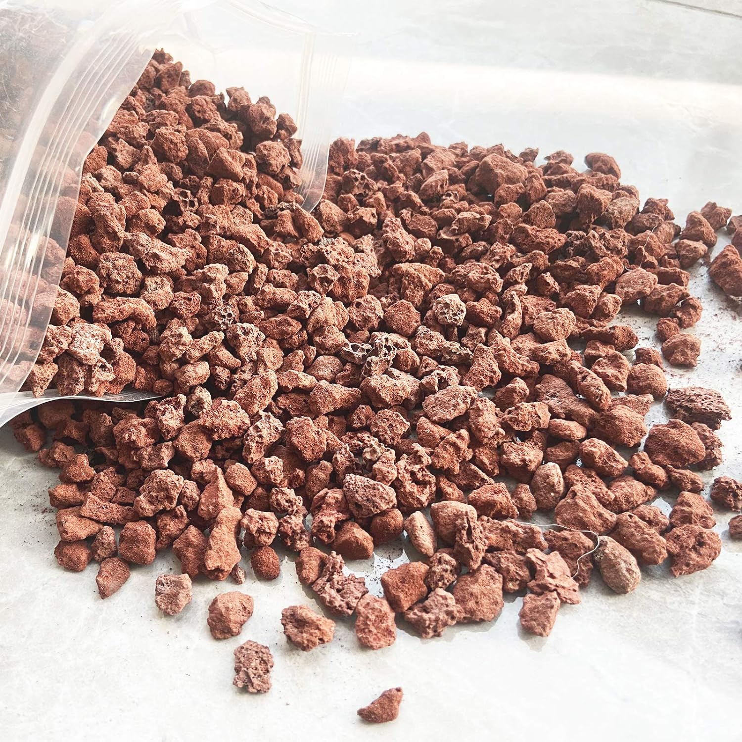 Red Lava Rocks for Plants -100% Pure Volcanic Rock No Dyes or Chemicals-Best Lava Stones Top Dressing for Cacti Succulents Plants,Bonsai - Image 3