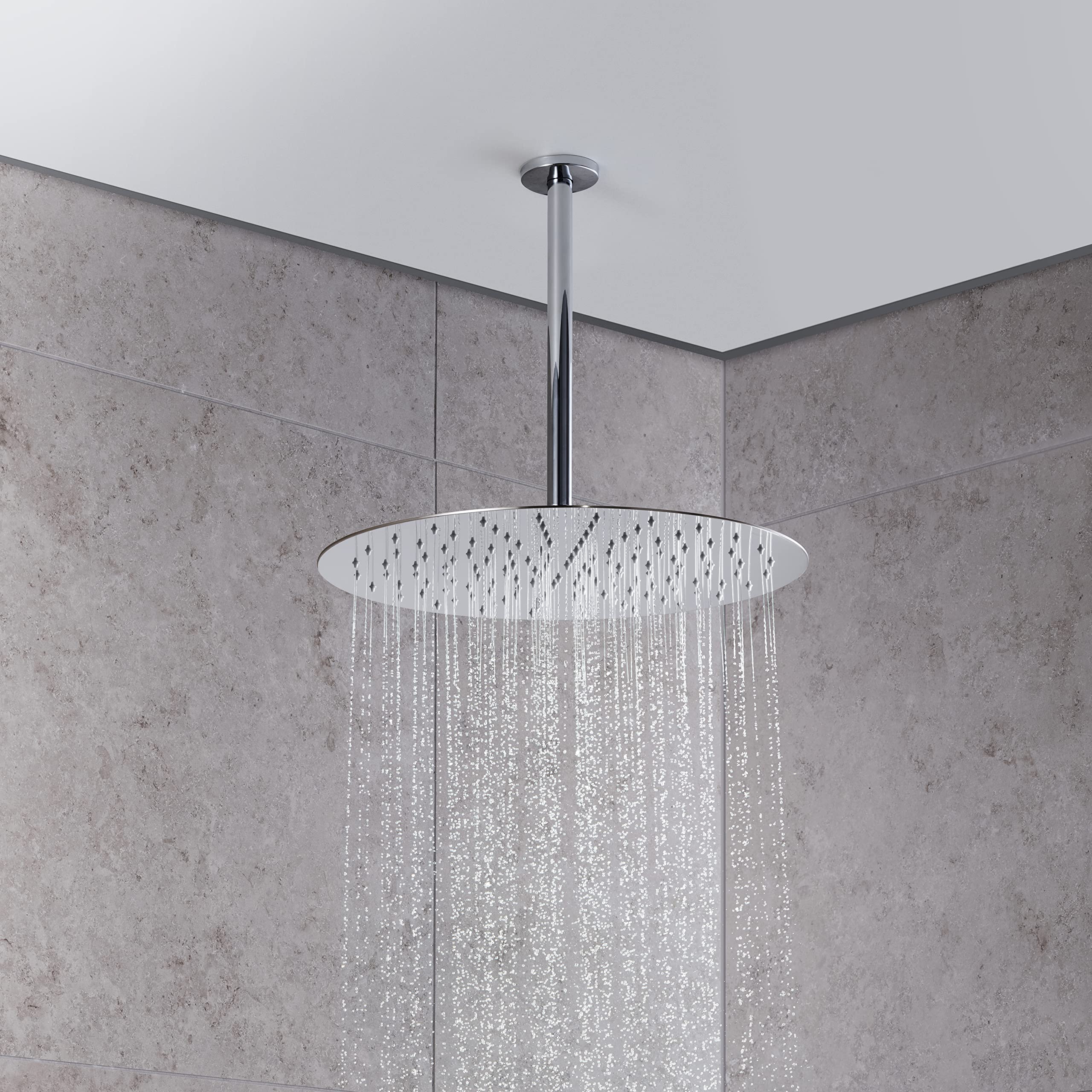 Douche de tête Duravit 1jet 400, chrome, UV0660021010
