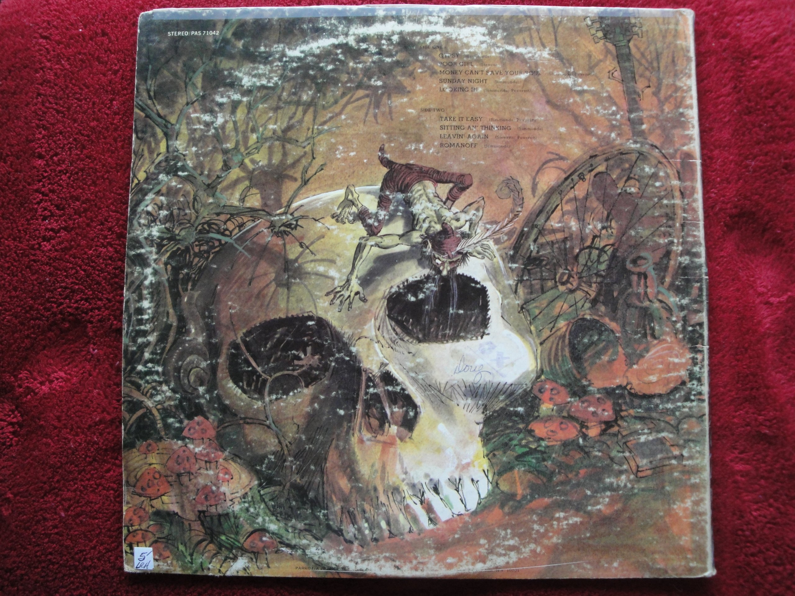 Savoy Bronw "Looking In" Original 1970 Parrot PAS-71042 Stereo Vinyl Lp Ex Blues Rock Must Have!