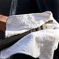 Vista 9 de Arkwright W11 - Toallas de tela de toalla para limpieza, mezcla de algodón suave, lavable, multiusos, absorbente y de secado rápido, caja de trapos