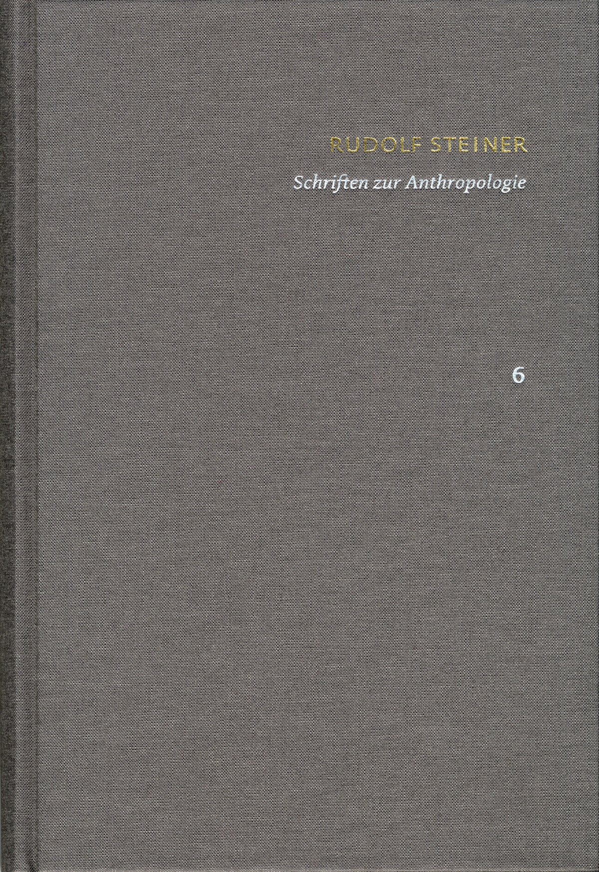 Rudolf Steiner: Schriften. Kritische Ausgabe / Band 6: Schriften zur Anthropologie: Theosophie - Anthroposophie. Ein Fragment