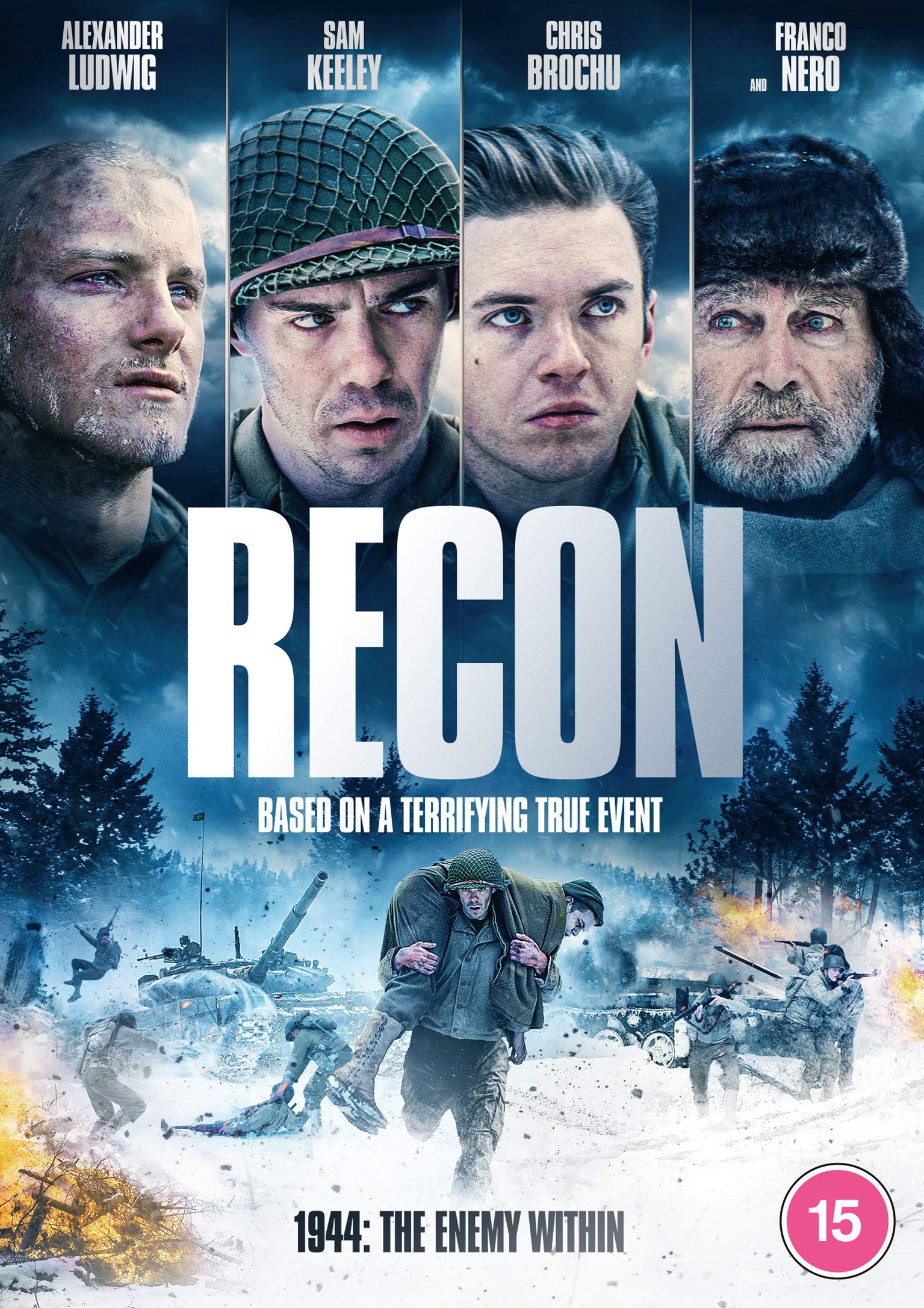 Recon: 1944 the Enemy Within DVD (2021) Alexander Ludwig, Port (DIR) cert 15