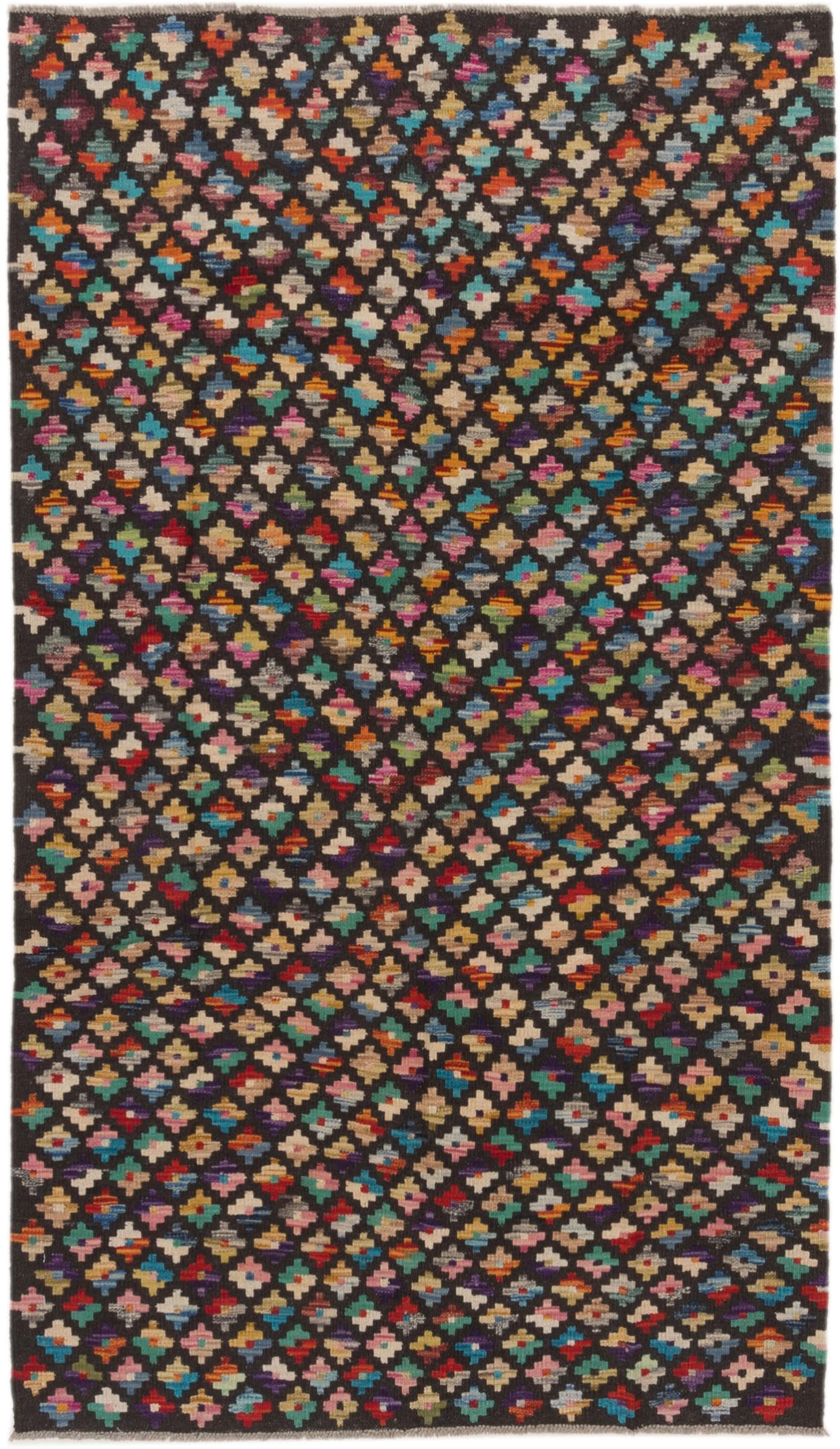 Tapis d'Orient Kilim Afghan Heritage en laine artisanale 117x198 cm