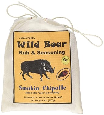 Wild Boar Wild Boar Rub, Chipotle, 8 Ounce