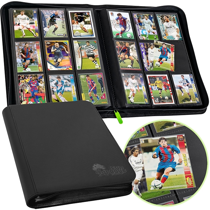 多功能卡片收纳夹，适用于Pokemon、Yugioh、MTG等卡片收藏