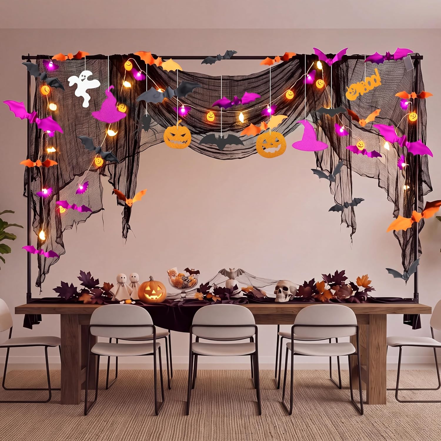 Tiamon Halloween over The Table Rod Stand with Clamps