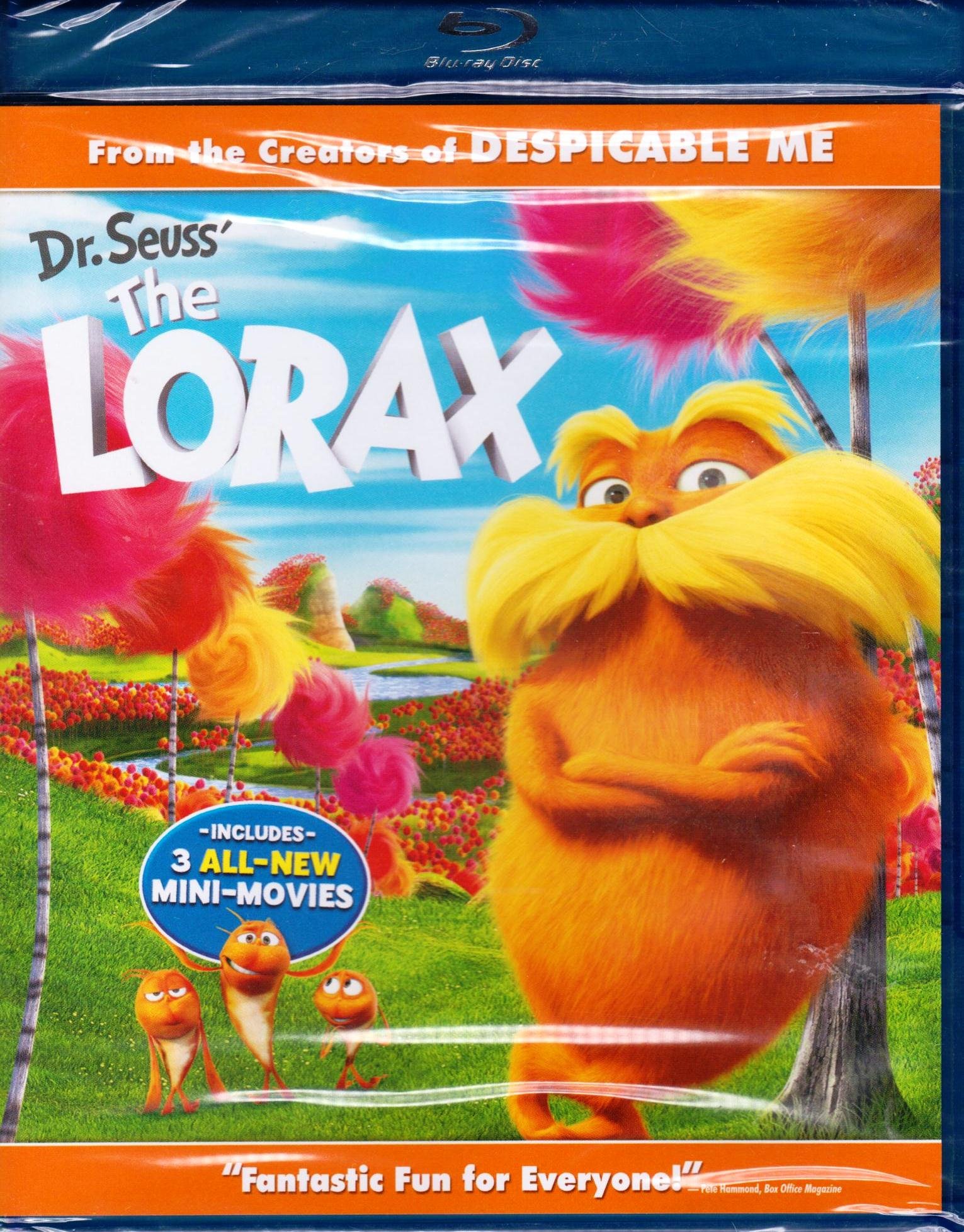 The Lorax (Blu-ray 2012) es ideal para disfrutar de una divertida tarde de cine familiar en casa