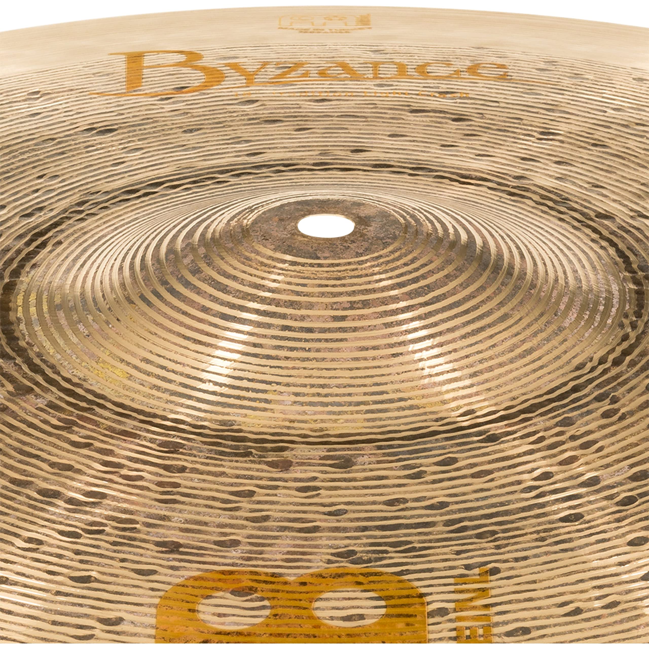 Meinl Cymbals Byzance Jazz Cymbale Tradition Crash Light 18 pouces (45,75cm) pour Batterie – Bronze B20, Finition Traditionnelle (B18TRLC)