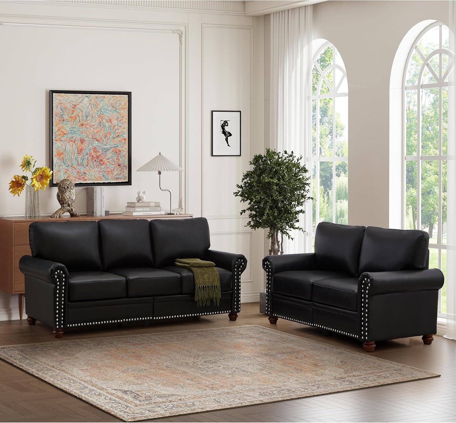 Harper & Bright Designs 2Piece Sofa Sets Sectional Living