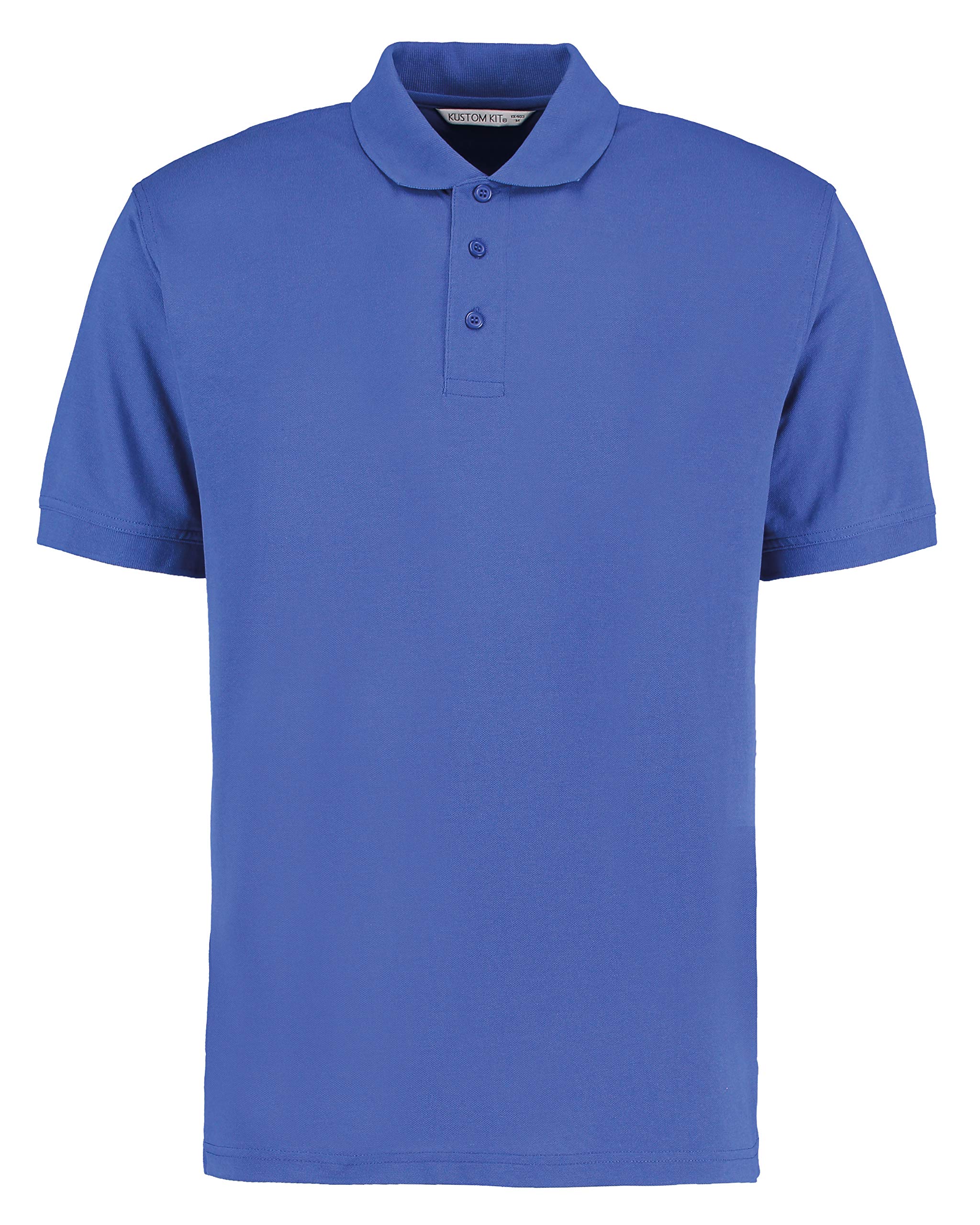 Kustom Kit Unisex Comfort Finish Klassic Polo Shirt Royal 5XL