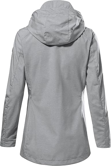 G.I.G.A. DX dames Softshell jack/outdoorjack met afritsbare capuchon GW 23 WMN SFTSHLL JCKT, waldgrün, 36, 42211-000
