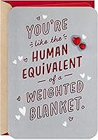 Vista 1 de Hallmark - Tarjeta del Día de San Valentín (manta ponderada) para aniversario, amor, cumpleaños romántico, día más dulce