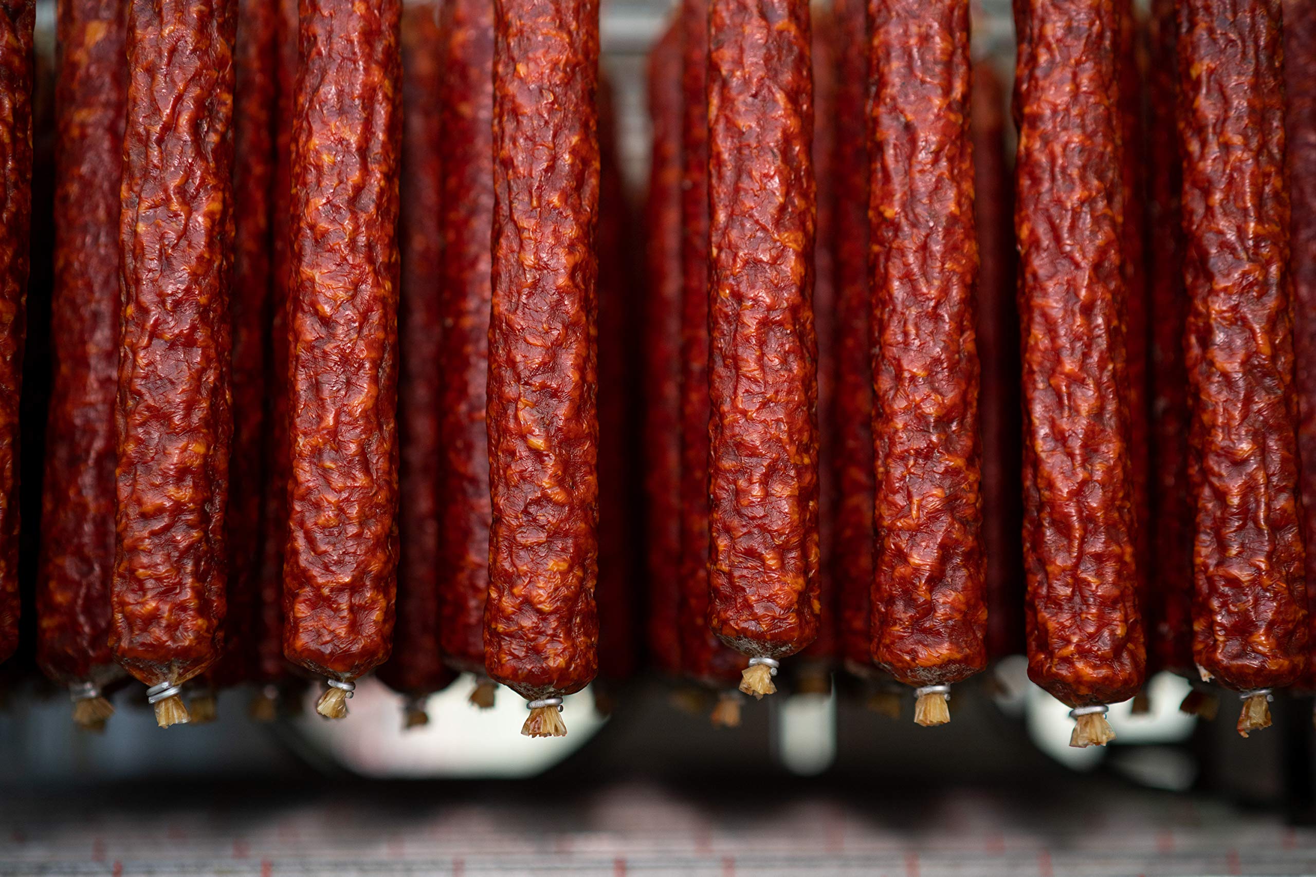 Moretti® Boyau de salami au collagène | Guts Assaisonnement Salami Saucisses Viande | Boyau Protection Assaisonnement Cuisson Salami | Emballé sous vide (Calibre 45mm X 20m)