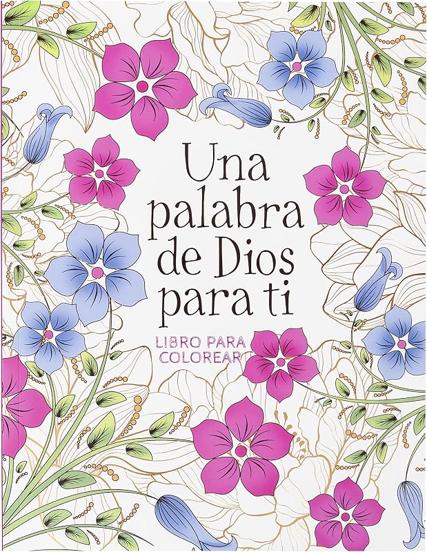 Una palabra de Dios para ti: libro para colorear (Spanish Edition)