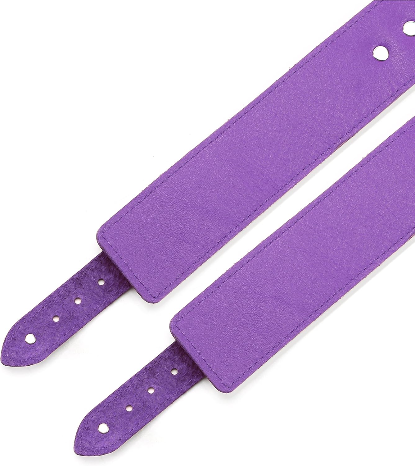 VP Leather Avita Combo Wrist Cuffs Ankle Cuffs Latigo Leather Lambskin Handmade Cuffs Combo