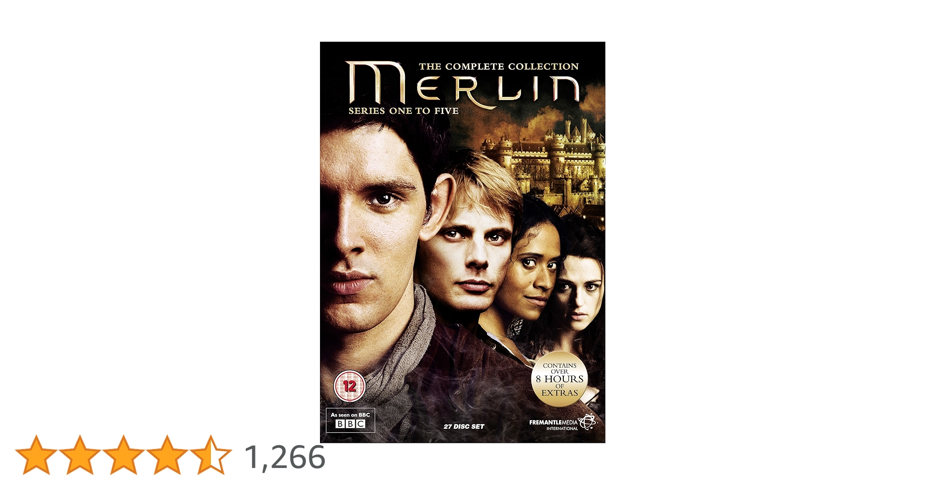 Merlin/魔術師マーリン シリーズ1-5 コンプリートDVD-BOX　輸入盤 Amazon.co.jp: Merlin/魔術師マーリン シリーズ1-5 コンプリートDVD