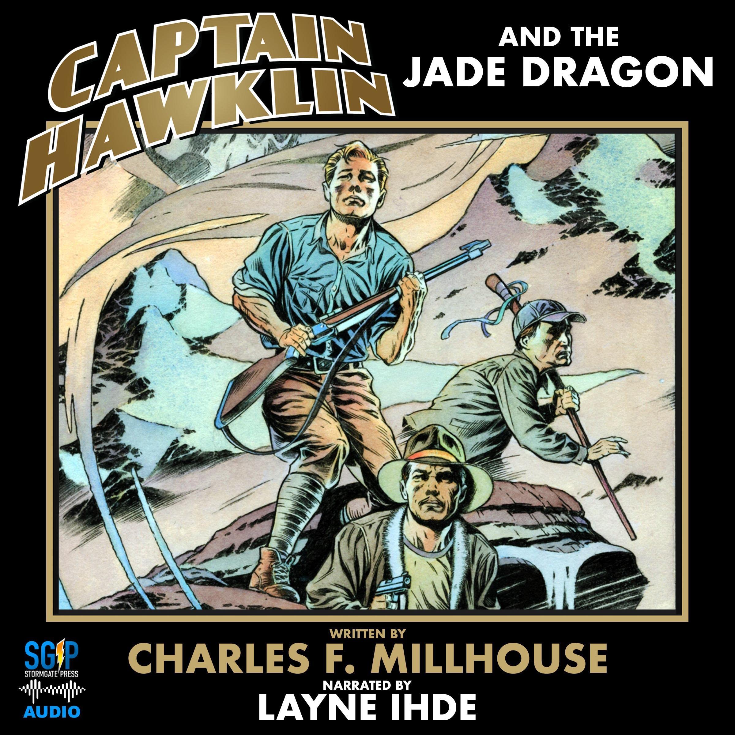 Cover art for Captain Hawklin and the Jade Dragon