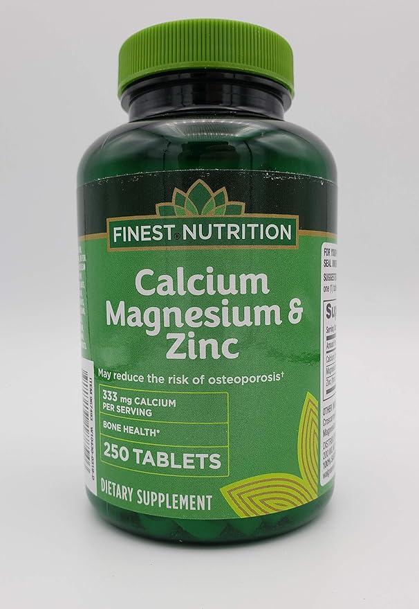Finest Nutrition Calcium 333 mg Magnesium & Zinc Dietary