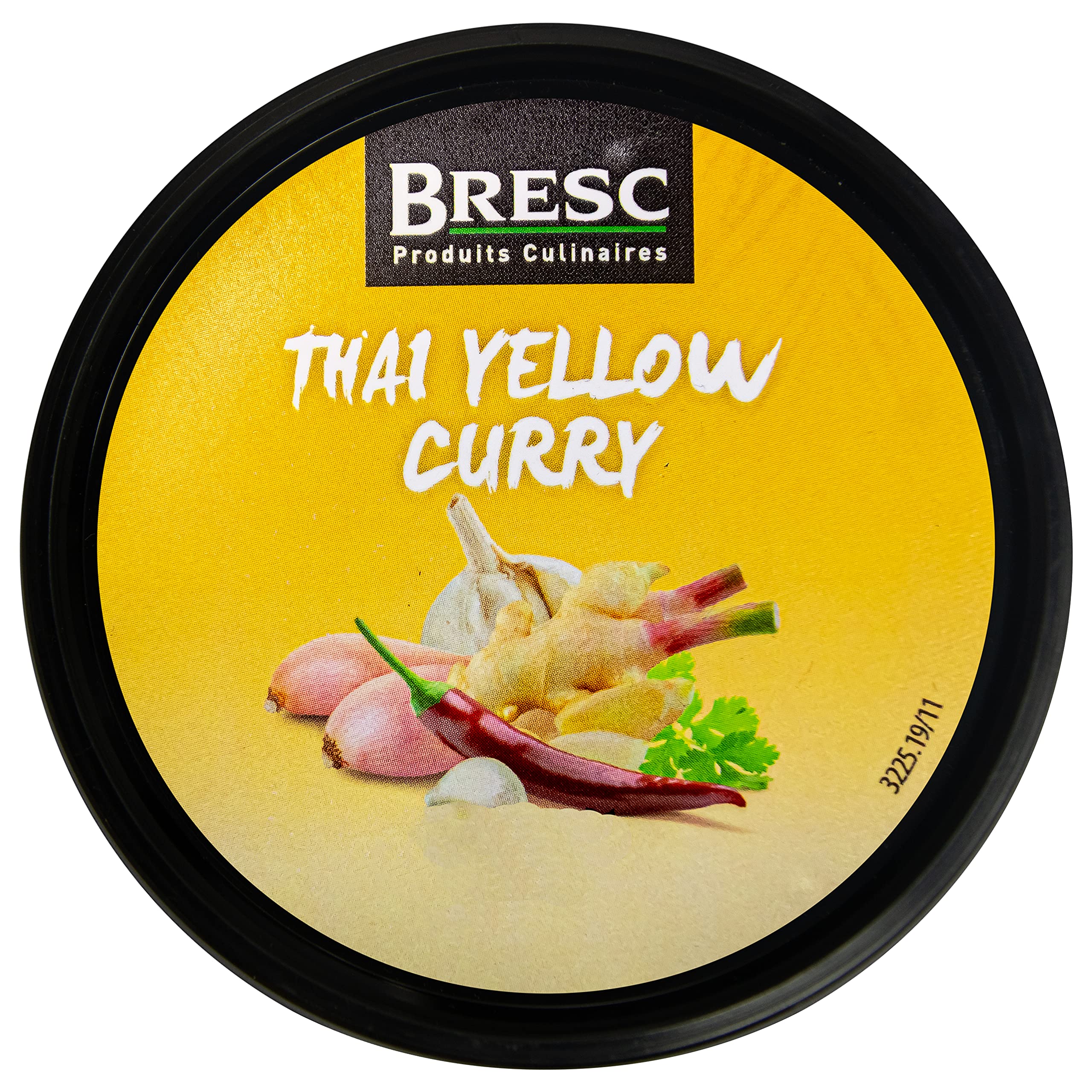 Bresc Thai Yellow Curry - 5x 450g - mildes gelbes Curry, Kräutermischung, Gewürzmischung, vegan vegetarisch authentisch Thailändisch, ausgewählte Zutaten, passt zu Gemüse Tofu Reis